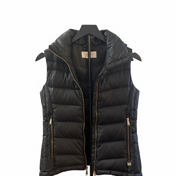 MICHAEL Michael Kors Quilted Black Vest